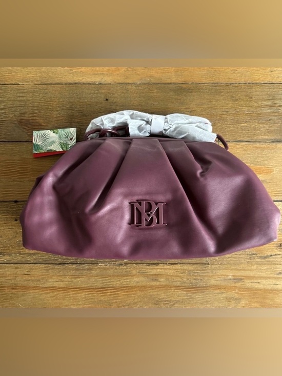 Badgley Mischka Handbags - BADGLEY MISCHKA Maroon bag